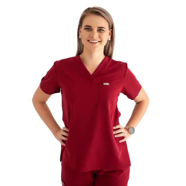 Core 2.0 Jane One-Pocket Scrub Top